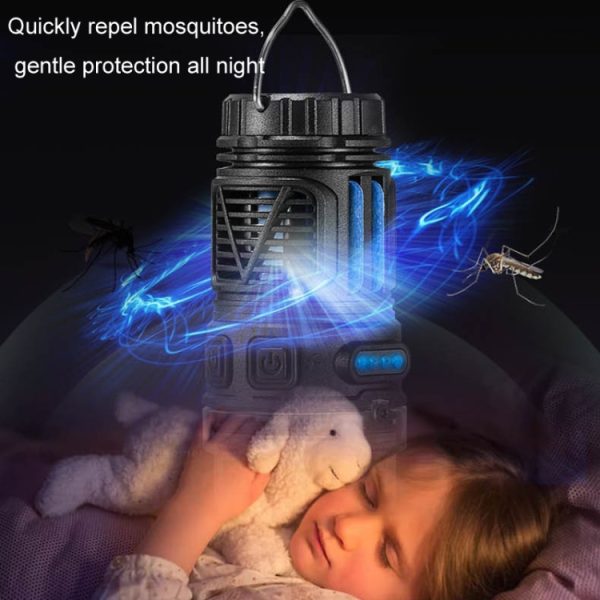 3 in 1 LED Mosquito Repellent Camping Light Magnetic Outdoor Tent Light – Image 6