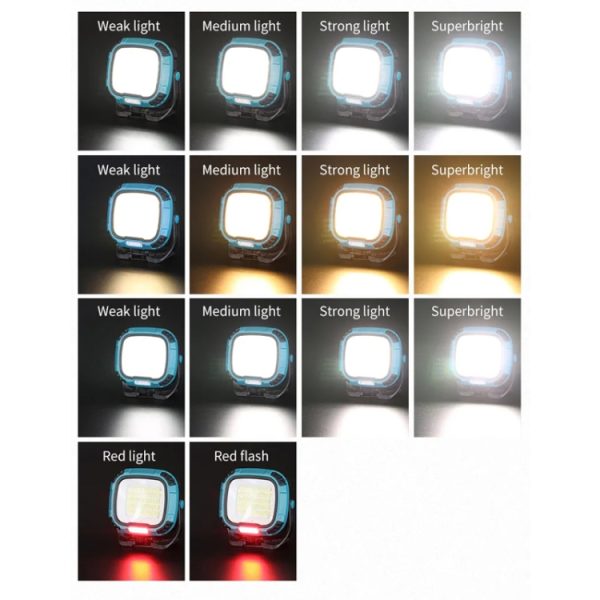 COB Work Lilight Type-C Charging Outdoor Lighting Floodlight - Image 8