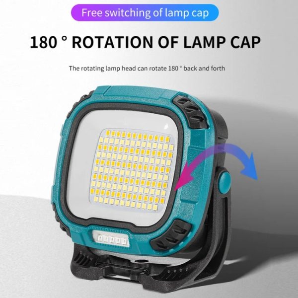 COB Work Lilight Type-C Charging Outdoor Lighting Floodlight - Image 9