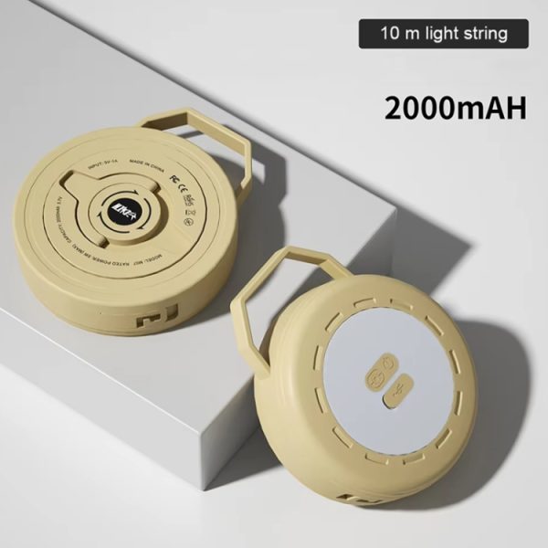 2 In 1 LED Portable String Lamp Camping Atmosphere Light USB Rechargeable - Image 6
