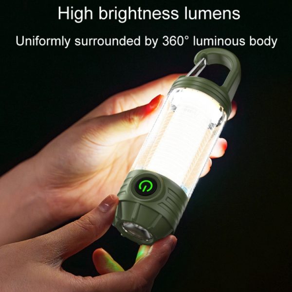 Rechargeable Outdoor Portable LED Camping Light Multifunctional Flashlight - Image 5