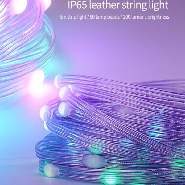5m RGB Camping String Lights LED Ambient Night Light - Image 12