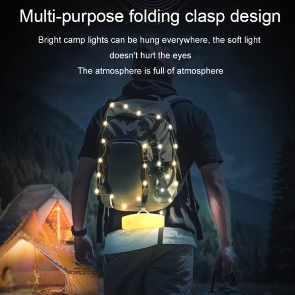 5m RGB Camping String Lights LED Ambient Night Light - Image 9