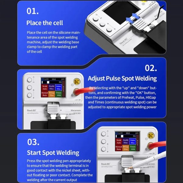 Max Portable Double Pulse Integrated Battery Spot Welding Machine - Image 10