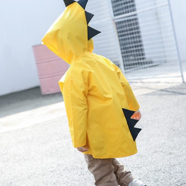 Cartoon Dinosaur Children Fashion Raincoat Size: M, Size: M - Image 6