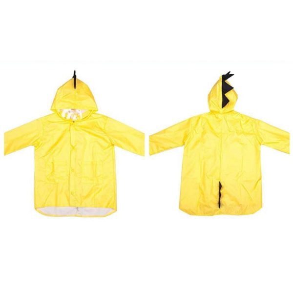 Cartoon Dinosaur Children Fashion Raincoat Size: L – Image 2