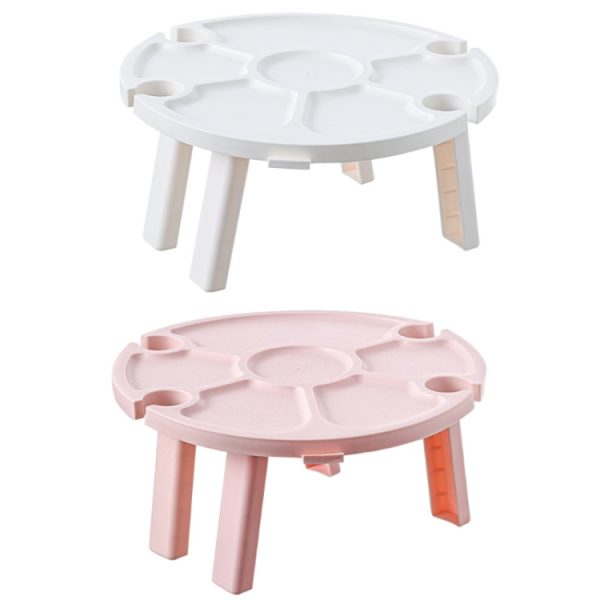 Outdoor Picnic Portable Folding Wine Table – Image 2