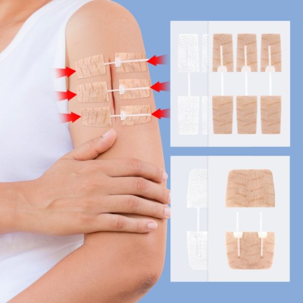 Non-woven Elastic Tape Bandage Patch Two Way Zipper Skin Latch Pull Tight Self-Adhesive Bandage Patch - Image 2