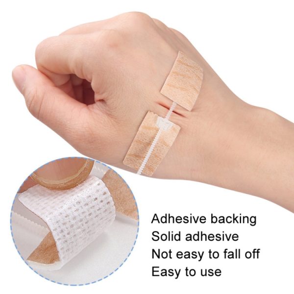 Non-woven Elastic Tape Bandage Patch Two Way Zipper Skin Latch Pull Tight Self-Adhesive Bandage Patch - Image 5