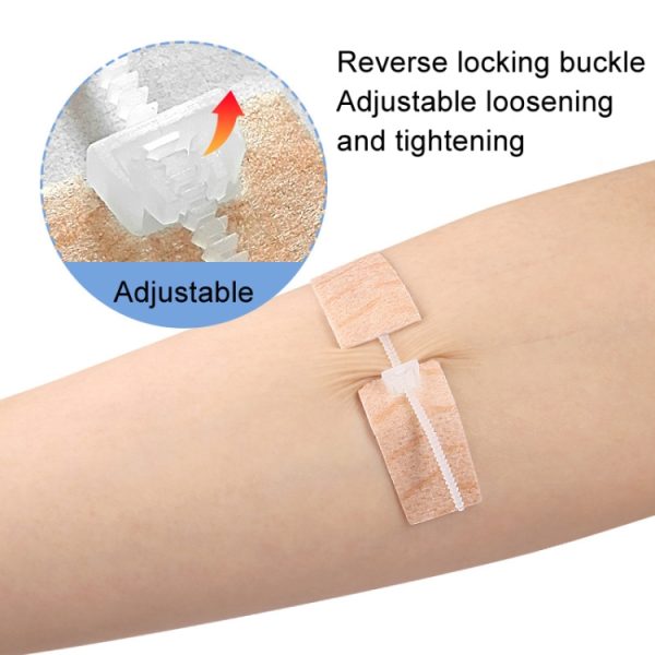 Non-woven Elastic Tape Bandage Patch Two Way Zipper Skin Latch Pull Tight Self-Adhesive Bandage Patch - Image 6