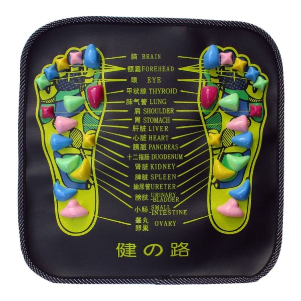 PP Foot Reflexology Quadrate Stones Foot Massage Pad - Image 2