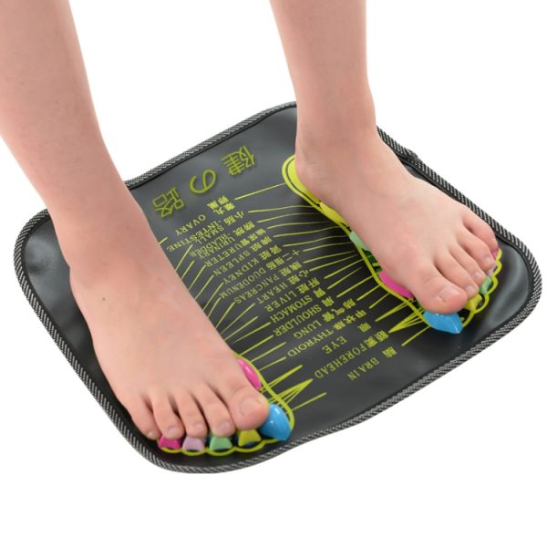 PP Foot Reflexology Quadrate Stones Foot Massage Pad - Image 3