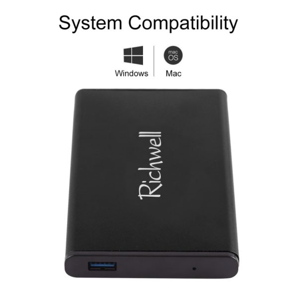 Richwell SATA R2-500GB 2.5 inch USB3.0 Super Speed Interface Mobile Hard Disk Drive - Image 7