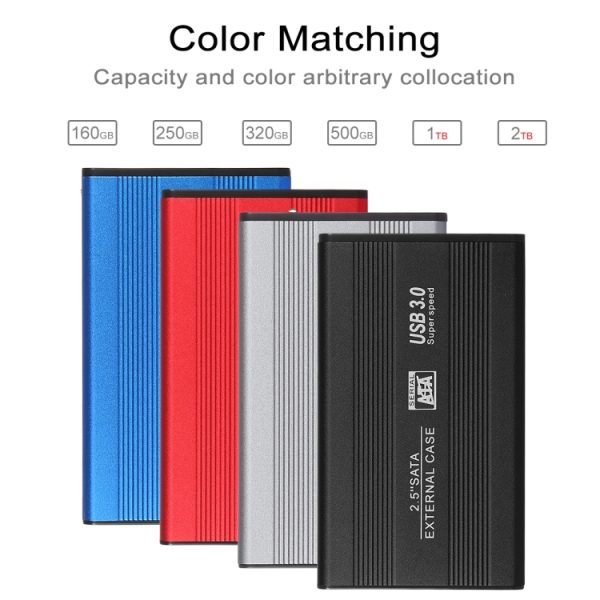 Richwell SATA R2-500GB 2.5 inch USB3.0 Super Speed Interface Mobile Hard Disk Drive - Image 2