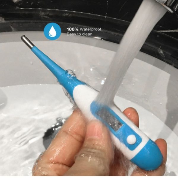 2 PCS LCD Electronic Digital Baby Thermometer Waterproof Soft Tip Medicine Home Temperature for Kids Adult Mouth Body Fever, Digital Baby Thermometer - Image 7