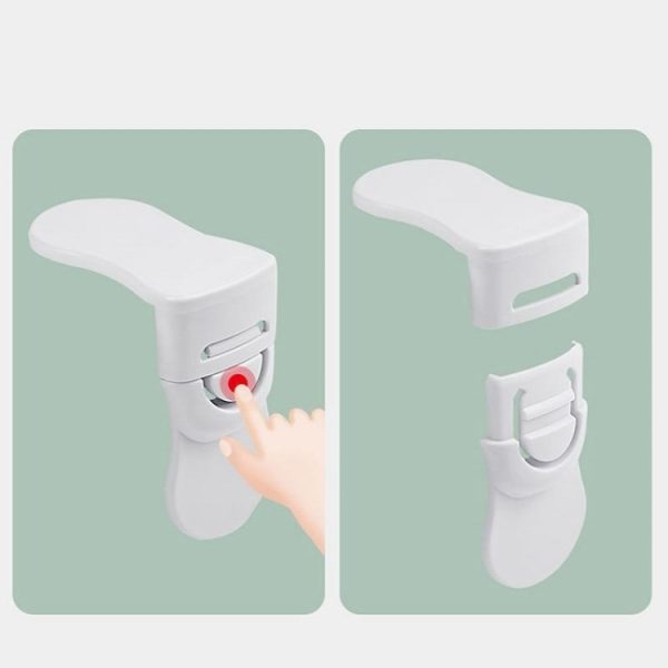 10 PCS Child Safety Lock Baby Anti-pinch Hand Protection Lock - Image 4