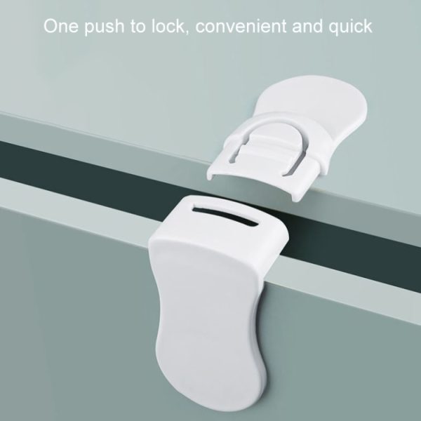 10 PCS Child Safety Lock Baby Anti-pinch Hand Protection Lock - Image 5