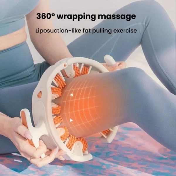 KEDU Leg Roller Massager Slimming Leg Roller Inner Thigh Calf Muscle Relaxation Trainer Manual Massager - Image 6