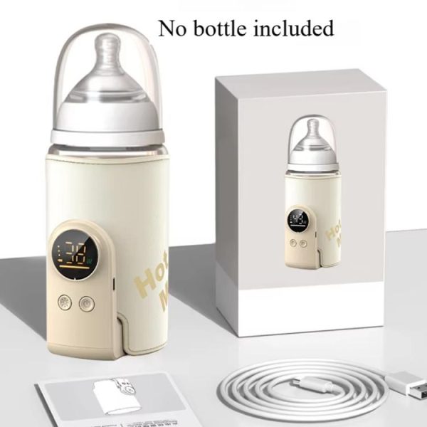 18W Wireless Baby Bottle Warmer 6 Adjustable Temperature Settings for Breastfeeding/Formula, 6000mAh, 8000mAh, 10000mAh - Image 11