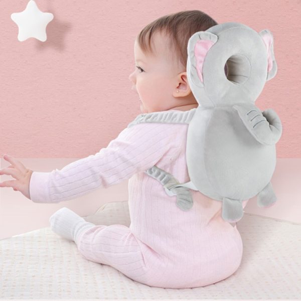 Infant Baby Learning to Walk Sitting Fall Protection Head Cotton Core Pillow - Image 7