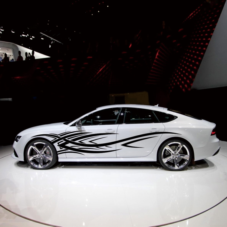 2 PCS/Set D-503 Totem Pattern Car Modified Decorative Sticker – Image 3