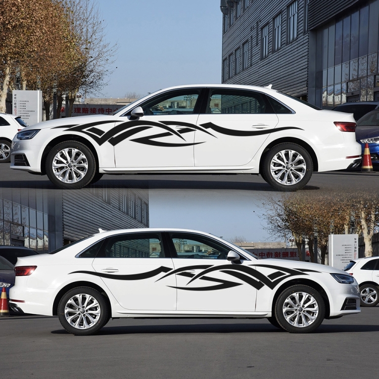 2 PCS/Set D-731 Totem Pattern Car Modified Decorative Sticker – Image 3