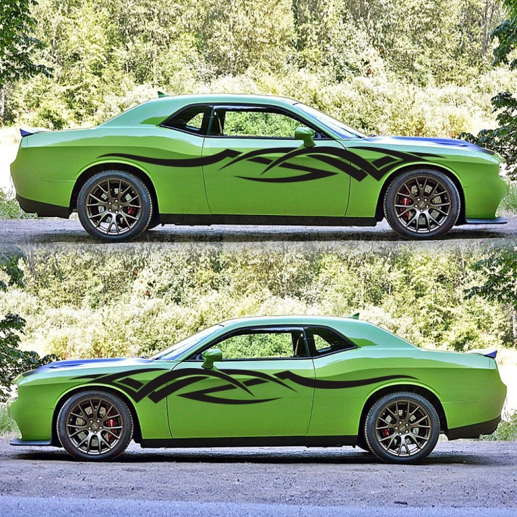 2 PCS/Set D-731 Totem Pattern Car Modified Decorative Sticker – Image 4